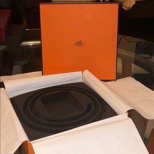 Authentic Hermes belt gift box